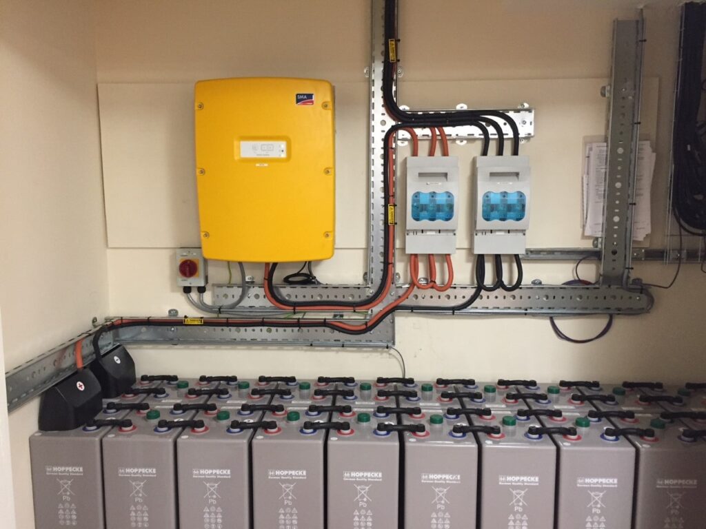 large pv battery storage min